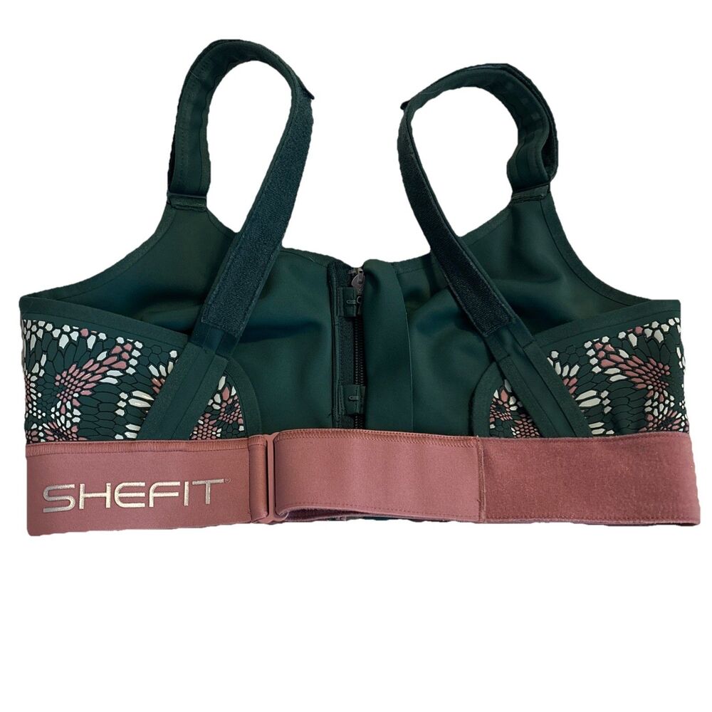 Shefit Women's Flex Sports Bra 110003 High Impact L Luxe Athleisure Adjustable